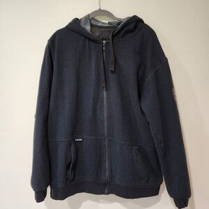 Street & Steel Kickstarter Moto Hoody Hoodie Motorcycle Protection Mens size 2XL